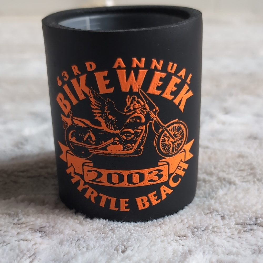 63rd Annual Bike Week 2003 Myrtle Beach Can Koozie